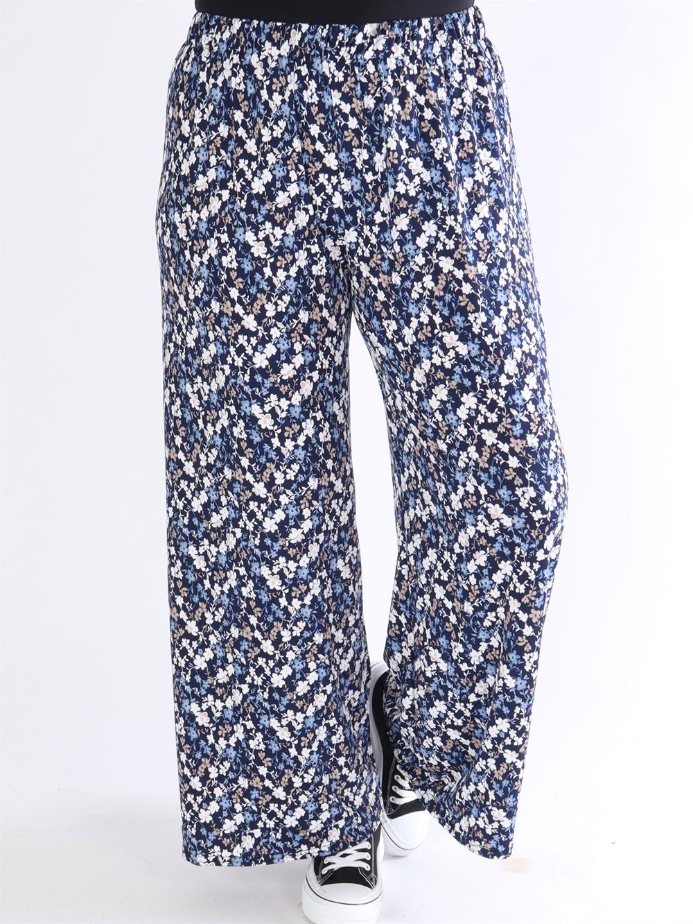 Dolly Pants - Vide bukser med rib